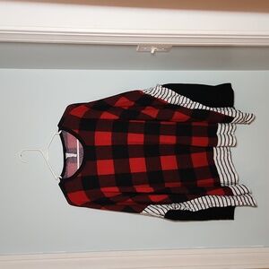 HEIMISH USA Poncho Pullover with Long Sleeves
